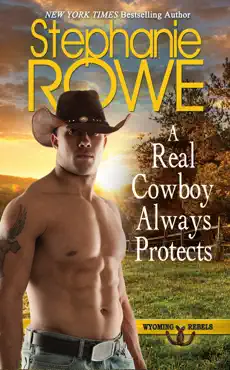 a real cowboy always protects book cover image