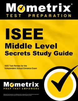 isee middle level secrets study guide book cover image