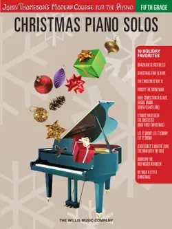 christmas piano solos - john thompson's modern course for the piano imagen de la portada del libro