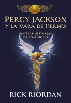 percy jackson y la vara de hermes imagen de la portada del libro