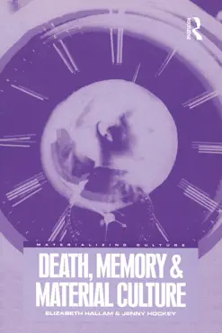 death, memory and material culture book cover image