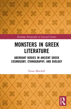 monsters in greek literature imagen de la portada del libro