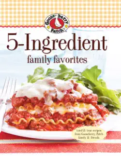 gooseberry patch 5-ingredient family favorites book cover image