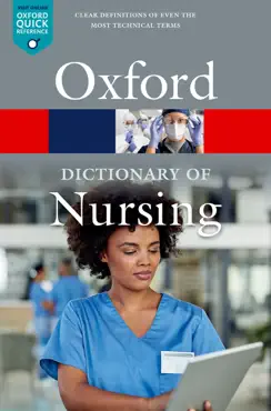 a dictionary of nursing book cover image