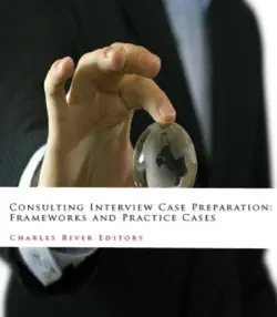 consulting interview case preparation book cover image