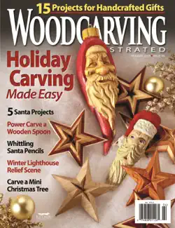 woodcarving illustrated issue 49 holiday 2009 book cover image
