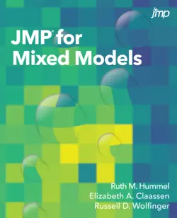 jmp for mixed models book cover image