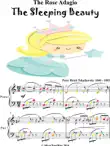 Rose Adagio Sleeping Beauty Easy Intermediate Piano Sheet Music with Colored Notes synopsis, comments