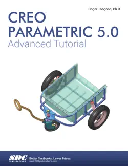 creo parametric 5.0 advanced tutorial book cover image