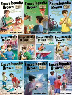 encyclopedia brown series by donald j. sobol 10 book set: 01-10 book cover image