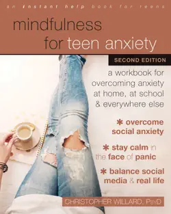 mindfulness for teen anxiety book cover image
