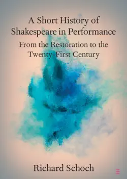 a short history of shakespeare in performance imagen de la portada del libro