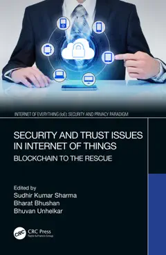 security and trust issues in internet of things book cover image