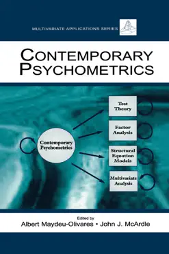 contemporary psychometrics book cover image