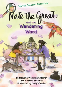 nate the great and the wandering word book cover image