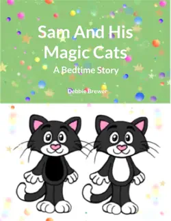 sam and his magic cats, a bedtime story book cover image