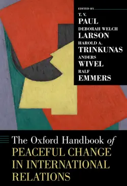 the oxford handbook of peaceful change in international relations book cover image