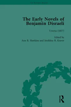 the early novels of benjamin disraeli vol 6 book cover image