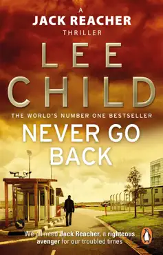 never go back imagen de la portada del libro