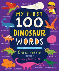 my first 100 dinosaur words book cover image