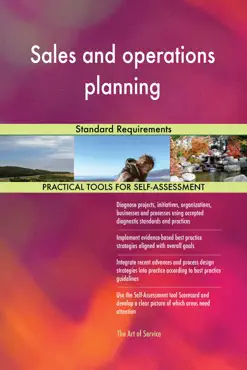 sales and operations planning standard requirements book cover image