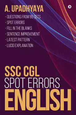 ssc cgl spot errors english book cover image