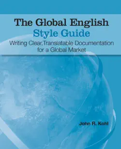 the global english style guide book cover image