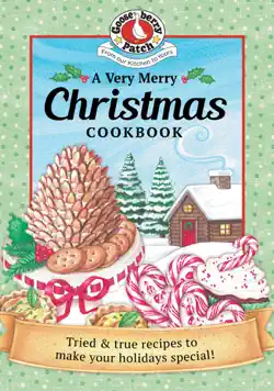 a very merry christmas cookbook book cover image