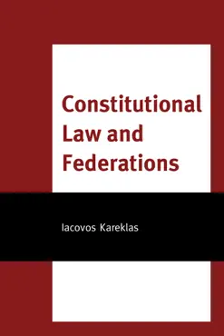 constitutional law and federations book cover image