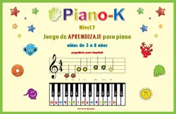piano-k juego de aprendizaje. nivel 2 imagen de la portada del libro