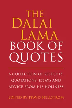 the dalai lama book of quotes book cover image