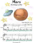 Mars the Bringer of War Easy Piano Sheet Music with Colored Notes synopsis, comments