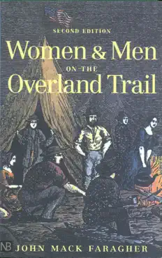 women and men on the overland trail book cover image
