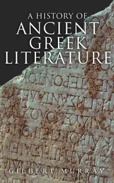 a history of ancient greek literature book cover image