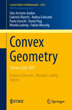 convex geometry book cover image