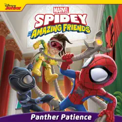 spidey and his amazing friends: panther patience book cover image