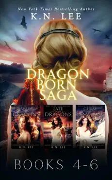dragon born saga books 4-6 book cover image