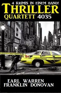 thriller quartett 4035 - 4 krimis in einem band book cover image