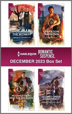 harlequin romantic suspense december 2023 - box set book cover image