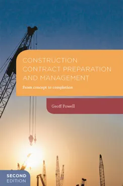 construction contract preparation and management book cover image