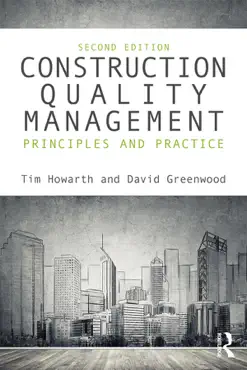 construction quality management book cover image