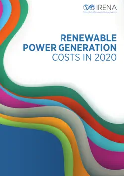 renewable power generation costs in 2020 imagen de la portada del libro