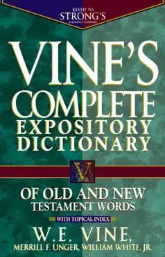 vine's complete expository dictionary of old and new testament words book cover image