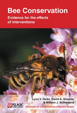 bee conservation book cover image