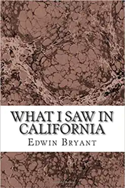 what i saw in california book cover image