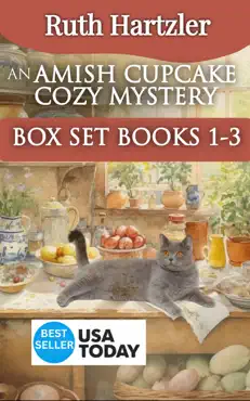 amish cupcake cozy mystery box set book 1-3 book cover image