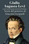 Storia del pensiero di Giacomo Leopardi sinopsis y comentarios