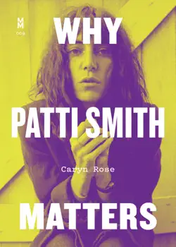 why patti smith matters book cover image