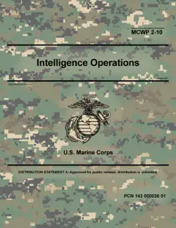 marine corps warfighting publication mcwp 2-10 intelligence operations october 2021 book cover image