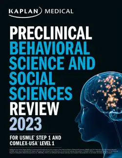 preclinical behavioral science and social sciences review 2023 book cover image